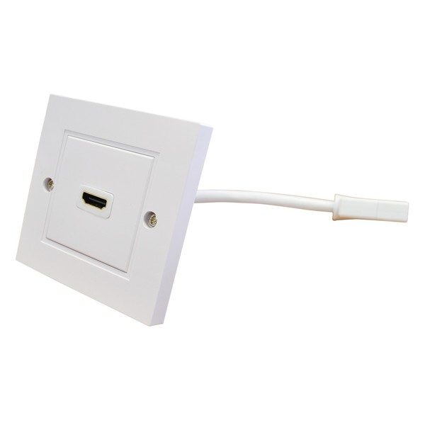 Eagle Single HDMI Wall Plate With Flying Lead
