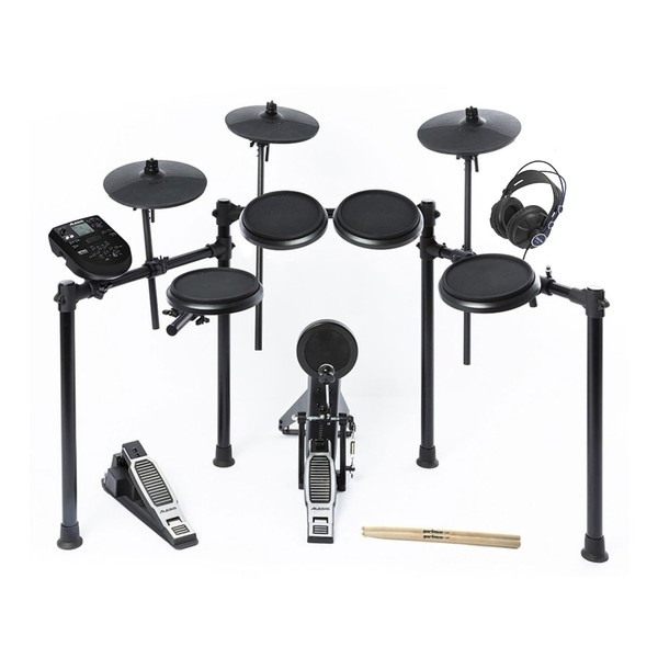 Alesis Nitro 8-Piece Electronic Drum Kit with Headphones & Sticks