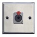 Eagle Metal AV Wall Plate With 1 x 6.35 mm Jack Socket