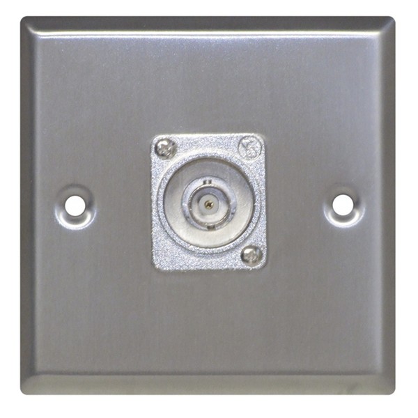 Eagle Metal AV Wall Plate With BNC Socket