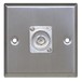 Eagle Metal AV Wall Plate With BNC Socket