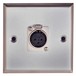 Eagle Metal AV Wall Plate With XLR Socket