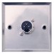 Eagle Metal AV Wall Plate With XLR Socket