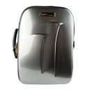 BAM New Trekking Bb Clarinet and Music Stand Case, Black Carbon
