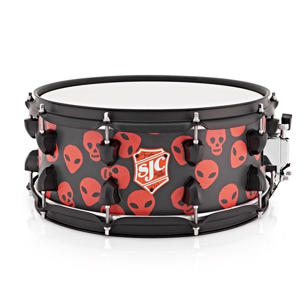 SJC Drums Josh Dun Signature "Spooky" Snare Drum, 14 x 6
