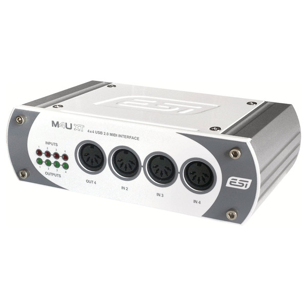 ESI M4U XT MIDI Interface - Angled