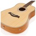 3/4 Concert Electro Acoustic Guitar by Gear4music, Natural