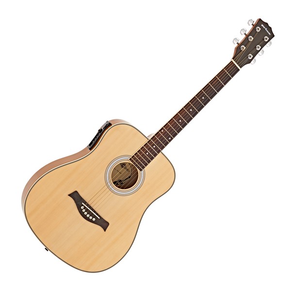 3/4 Concert Electro Acoustic Guitar by Gear4music, Natural