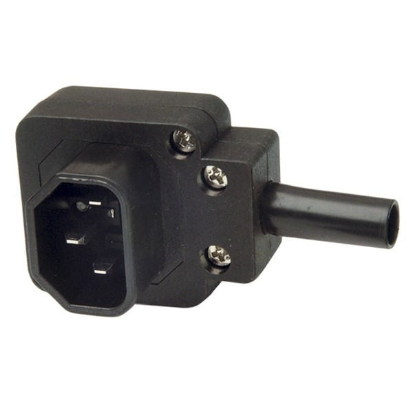 Electrovision 3 Pin IEC Right Angled Line Plug 6A