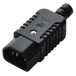 Electrovision 3 Pin High Quality IEC Line Plug 10A