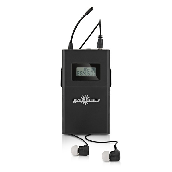 Wireless In Ear Monitor Bodypack Receiver by Gear4music