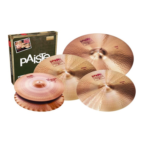Paiste 2002 Special Edition Box Set 14, 20, 22 with Bonus 18 Crash