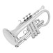 Coppergate Intermediate Cornet, Silver, By Gear4music