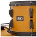 SJC Drums 4 Piece Maple Shell Pack, Golden Ochre Stain, Used By TDWP