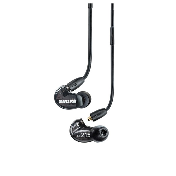 Shure SE215 Sound Isolation Earphones, Black - Driver Detached 