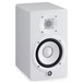 Yamaha HS5W Studio Monitors White, Includes Stands (Pair) - Angled