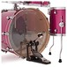 Natal Arcadia UFX Plus Drum Kit With Hardware, Pink Sparkle LTD ED