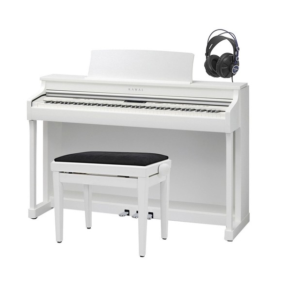 Kawai CN35 Digital Piano, Premium Satin White Package