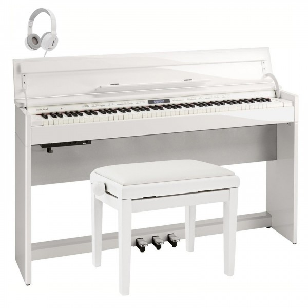 Roland DP-603SE Digital Piano Package, Polished White