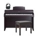 Roland HP603 Digital Piano Package, Contemporary Rosewood