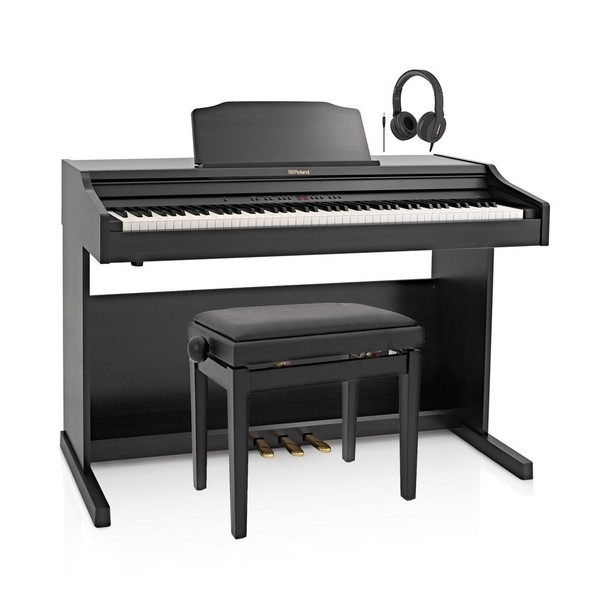 Roland RP501R Digital Piano Package, Contemporary Black