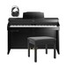 Roland HP603 Digital Piano Package, Contemporary Black