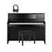 Roland LX7 Digital Piano Package, Contemporary Black