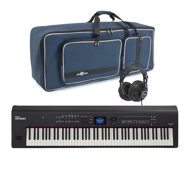 Roland RD-800 Stage Piano with Deluxe Bag and Headphones