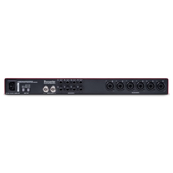 Focusrite Scarlett OctoPre - Rear Panel