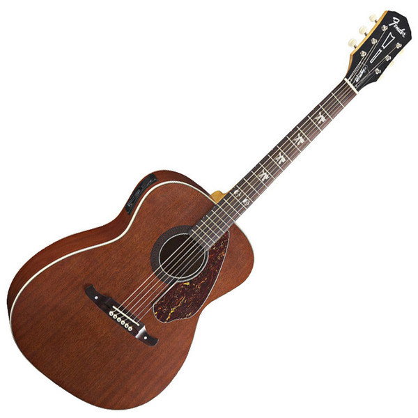 Fender Tim Armstrong Hellcat Electro Acoustic Guitar, Natural