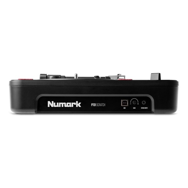 Numark PT01 Scratch Bundle - Turntable Rear