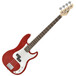 LA Bass Guitar by Gear4music, Red