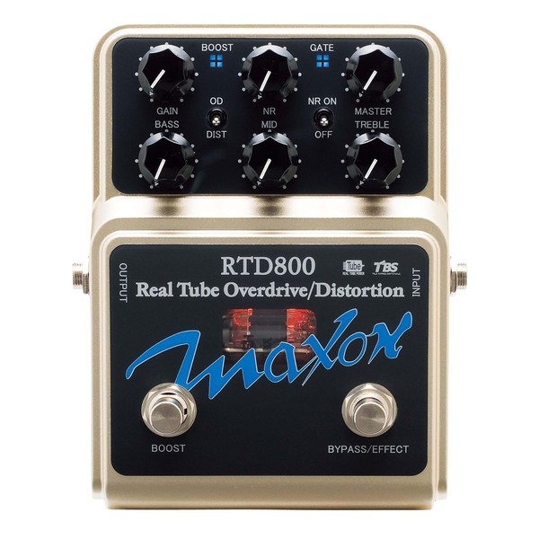 Maxon RTD800 Real Tube Overdrive/Distortion Pedal