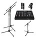 Sabian Sound Kit Complete 4 Piece Drum Mic & Mixer Kit With Stands