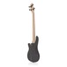 Lexington Bass Guitar by Gear4music, Tansparent Black