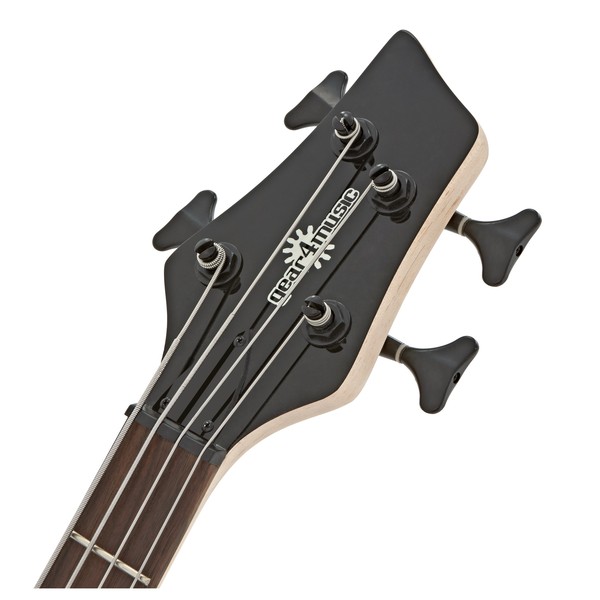 Lexington Bass Guitar by Gear4music, Tansparent Black