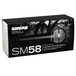 Shure SM58 Dynamic Cardioid Vocal Microphone - Box Front