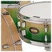 WHD Birch 5 Piece American Fusion Drum Kit, Green Fade