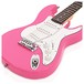 3/4 LA Electric Guitar by Gear4music, Pink