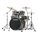 Tama starclassic Gun Metal Stripe shell pack with hardware