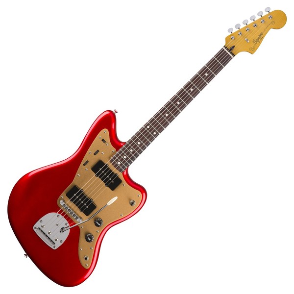 Squier by Fender Deluxe Jazzmaster with Tremolo, Candy Apple Red