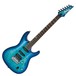 Ibanez SA960QM Premium Electric Guitar, Danube Blue Burst Front View