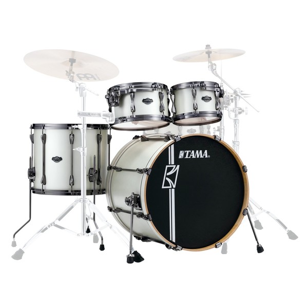 Tama Superstar Hyper-Drive 22" 4pc Shell Pack Satin Arctic Pearl