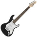 3/4 LA Electric Guitar by Gear4music, Black