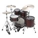 Tama Starclassic Bubinga Shell Pack rear view with hardware