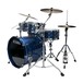 Tama Starclassic Performer Shell Pack, Ocean Blue Ripple side view