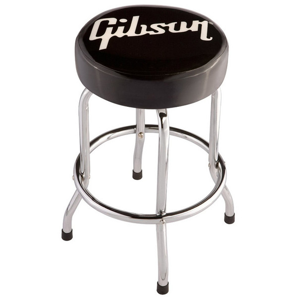 Gibson 24 Quote Barstool, Black with Gibson Logo