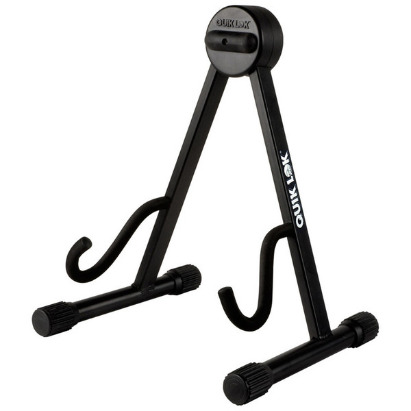 Quiklok QL631 Low "A" Frame Electric Guitar Stand, Black (Main)