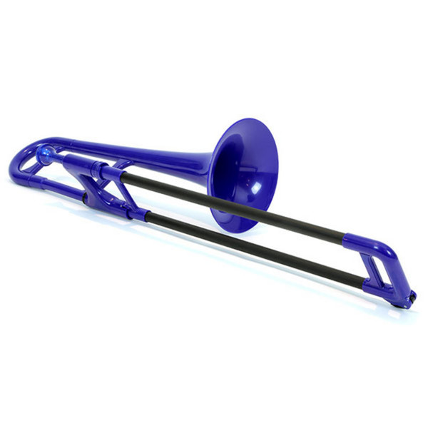 pBone Mini Plastic Trombone, Blue