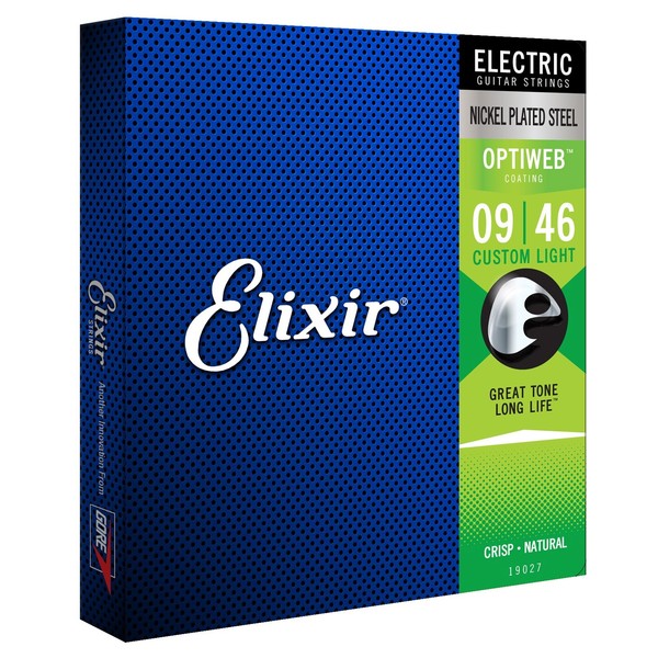 Elixir OPTIWEB Coated Electric Guitar Strings, 9-46